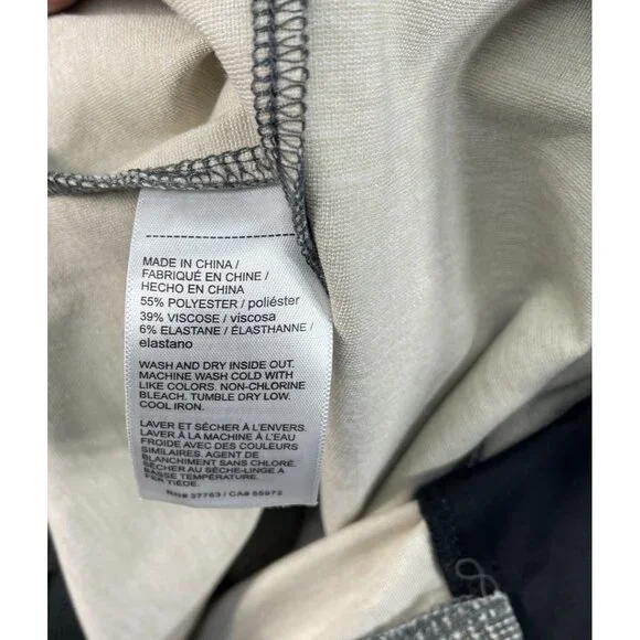 Ella Rafaella Ponte Pants Womens Plus size 18W Gray Pull on Business Career New - Picture 4 of 8